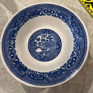 Set of 3 blue willow Bowls